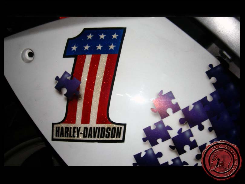 Crazy Dreams Mallorca, American Buell Bike