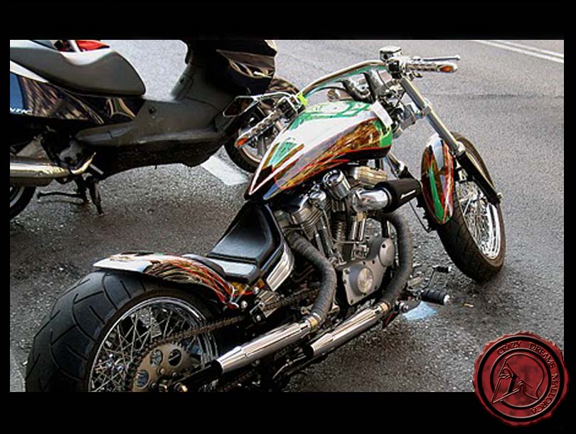 Crazy Dreams Mallorca, Custom Verde Bike