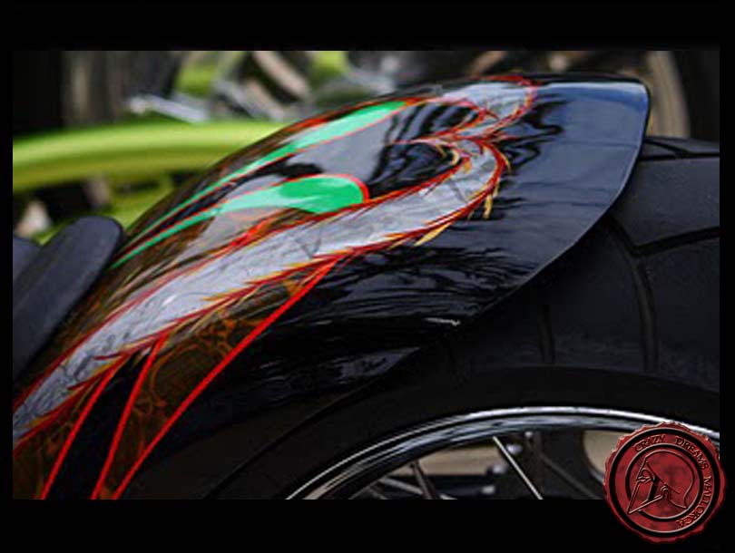 Crazy Dreams Mallorca, Custom Verde Bike