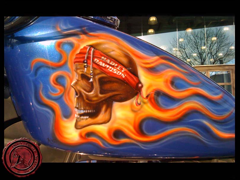 Crazy Dreams Mallorca, skull_fire